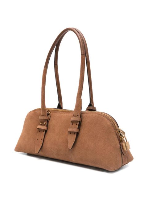 PINKO leather shoulder bag - Brown