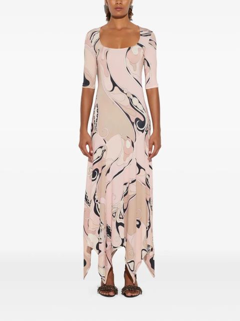 PUCCI orchidee-print dress - Neutrals - zdjęcie produktu nr 2