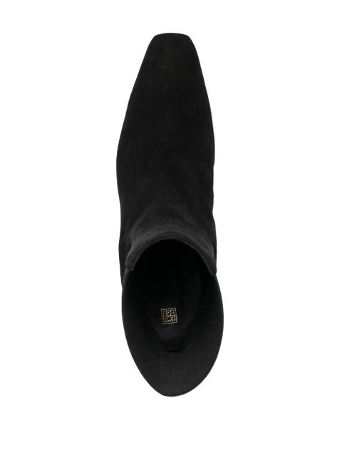 TOTEME The Mid Heel 50mm boots - Black