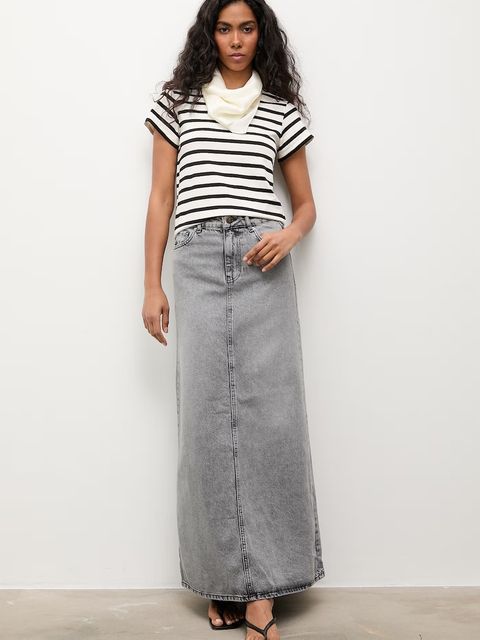 Answear.LAB spódnica ołówkowa bawełniana - zdjęcie produktu nr 2