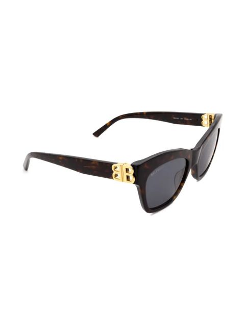 Balenciaga Eyewear tortoiseshell cat-eye frame sunglasses - Brown - zdjęcie produktu nr 2