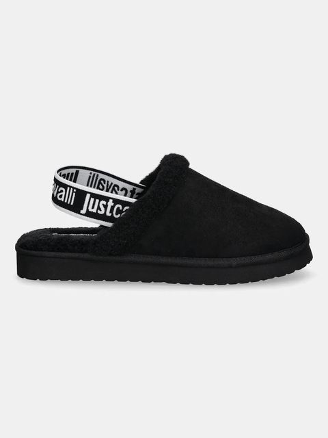 Just Cavalli kapcie kolor czarny 79RA3S36ZSD46899 - zdjęcie produktu nr 2