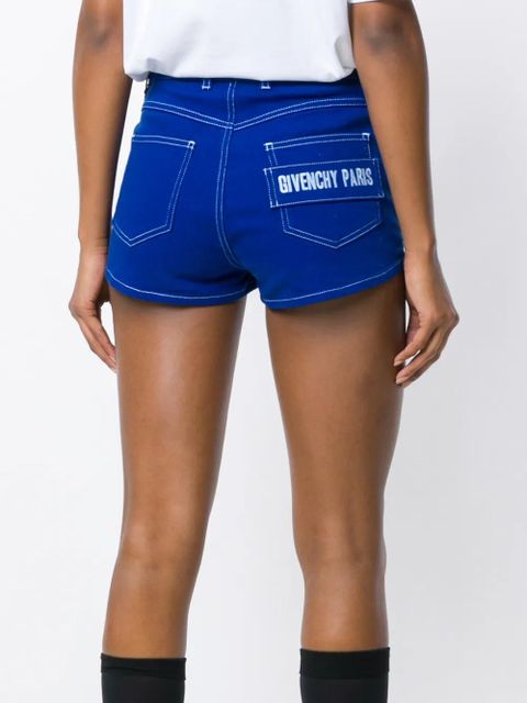 Givenchy skinny-fit shorts - Blue
