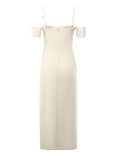 PINKO shoulder straps dress - White - zdjęcie produktu nr 2