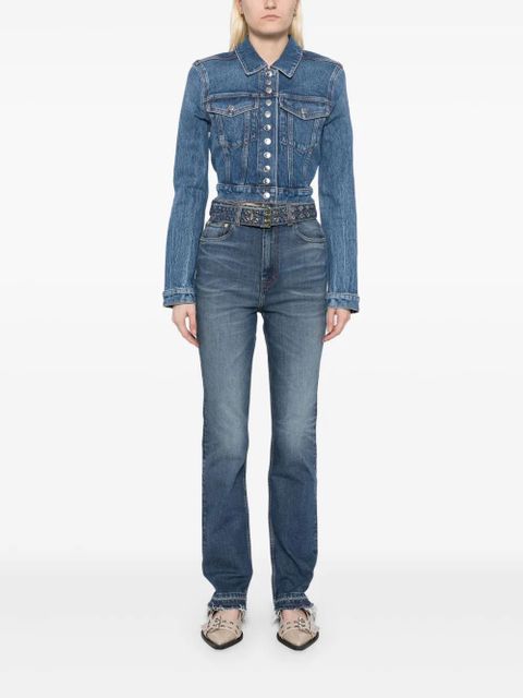 GANNI Future Carri straight-leg jeans - Blue - zdjęcie produktu nr 2