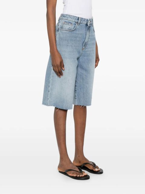 Róhe belt-loops shorts - Blue