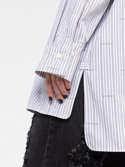 Givenchy tailored striped shirt - Grey