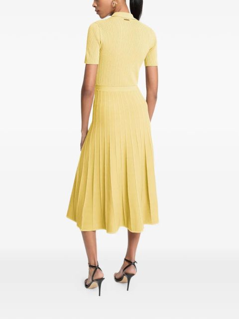 Michael Kors fit flare polo midi dress - Black - zdjęcie produktu nr 2