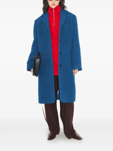 Tory Burch button wool coat - Blue