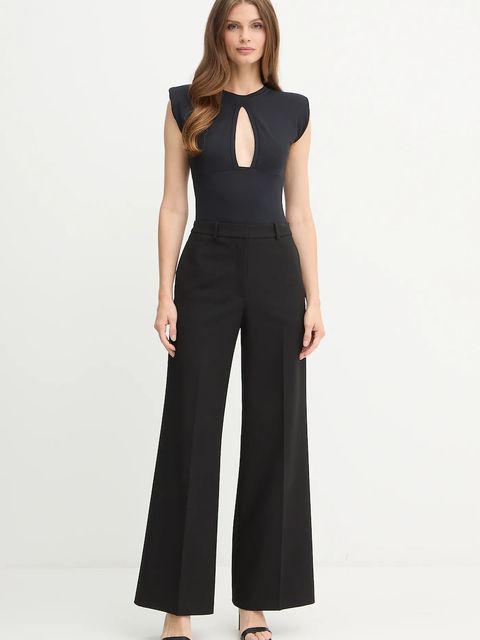 Pinko body damska kolor czarny gładka 106088 A308 - zdjęcie produktu nr 2