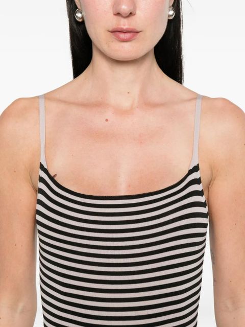 Gimaguas Camu striped mini dress - Grey