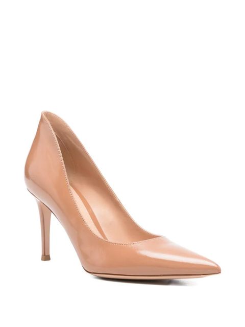 Gianvito Rossi Gianvito pointed-toe pumps - Brown - zdjęcie produktu nr 2