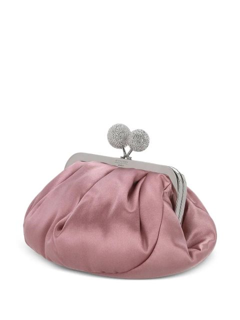 Weekend Max Mara kiss-lock clutch bag - Pink