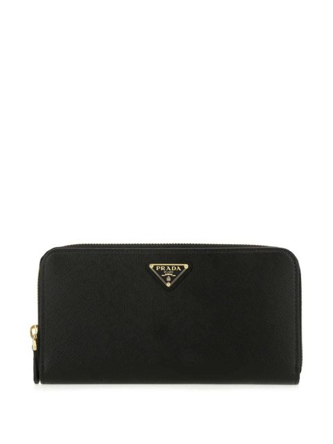 Prada large leather wallet - Black - zdjęcie produktu nr 1