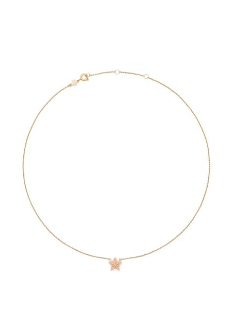 Tory Burch Forget Me Not star-pendant necklace - Gold - zdjęcie produktu nr 1