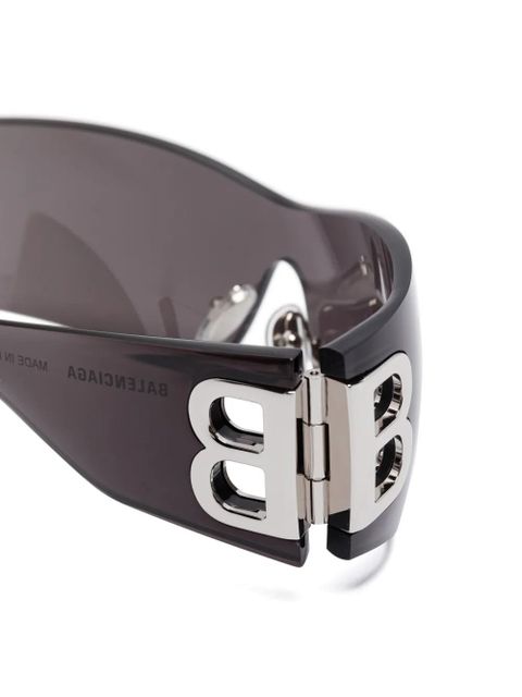 Balenciaga Eyewear BB-rivet sunglasses - Black - zdjęcie produktu nr 2