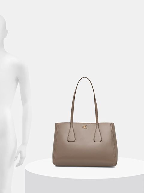 Calvin Klein torebka kolor beżowy LV04F3442G
