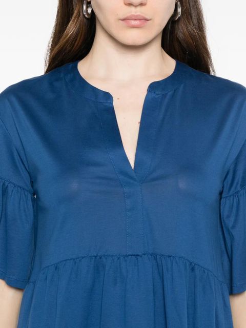 Weekend Max Mara Wkdsaggina V-neck mini dress - Blue