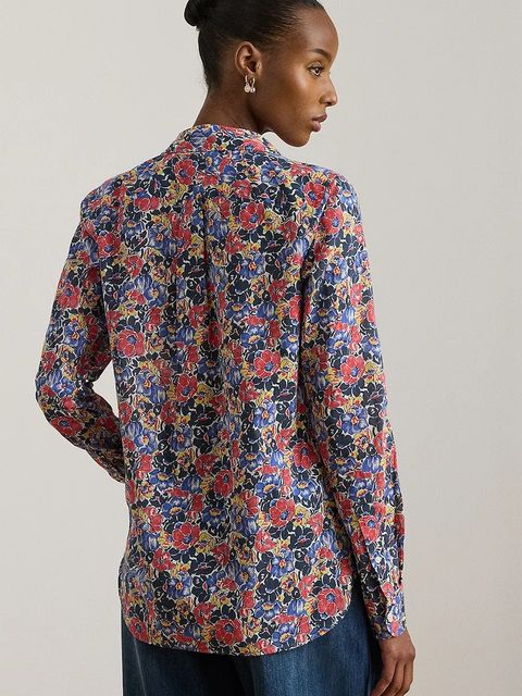 Lauren Ralph Lauren koszula damska bawełniana - zdjęcie produktu nr 1