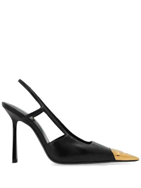 Saint Laurent 110mm Jeanne slingback pumps - Black - zdjęcie produktu nr 1
