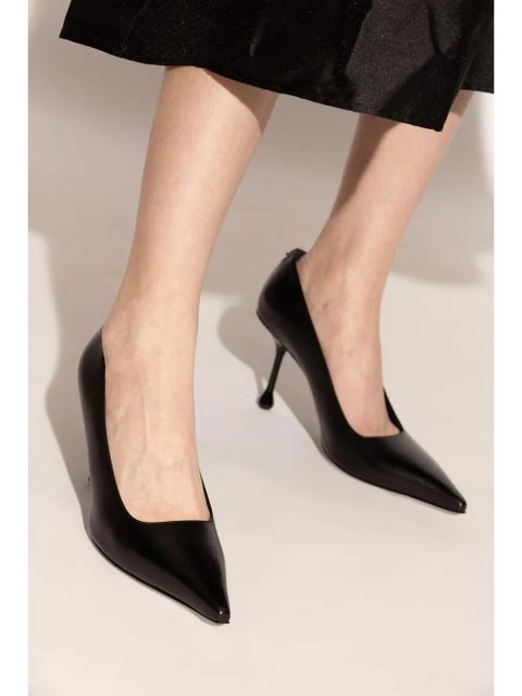 Jimmy Choo Ixia 80mm pointed-toe pumps - Black - zdjęcie produktu nr 2