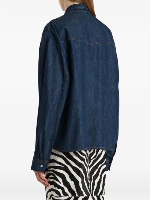 KHAITE Grenon shirt - Blue