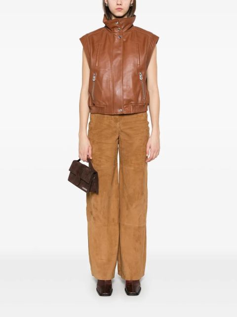 PINKO Gambia gilet - Brown - zdjęcie produktu nr 2