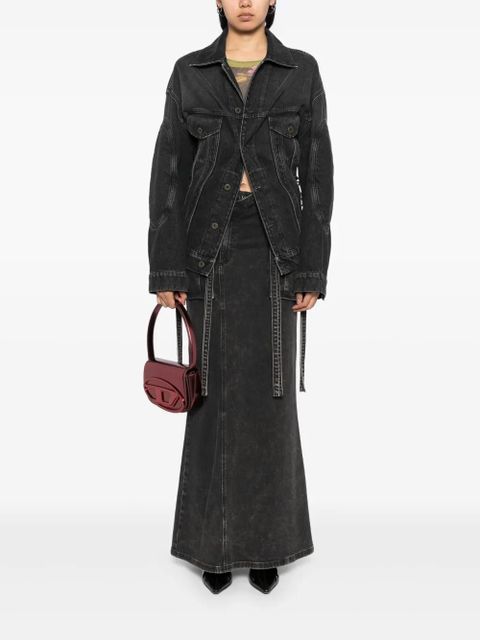 Jean Paul Gaultier long-sleeved denim jacket - Grey - zdjęcie produktu nr 2