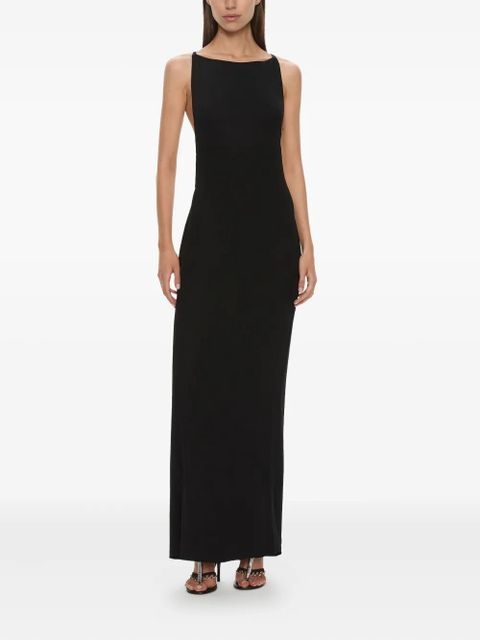 Christopher Esber knotted back maxi dress - Black - zdjęcie produktu nr 2
