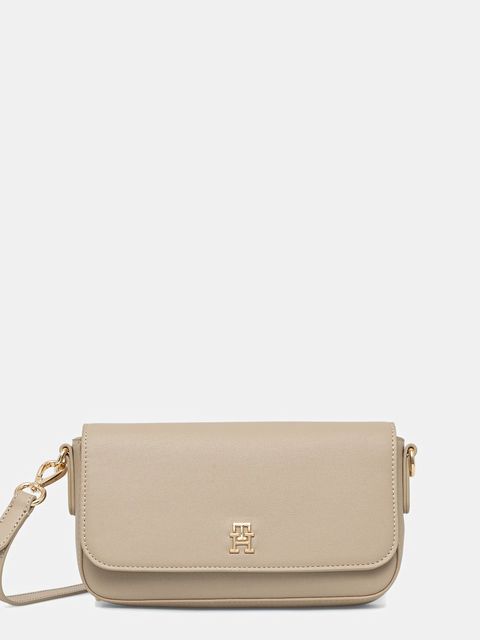 Tommy Hilfiger torebka kolor beżowy AW0AW17677 - zdjęcie produktu nr 1