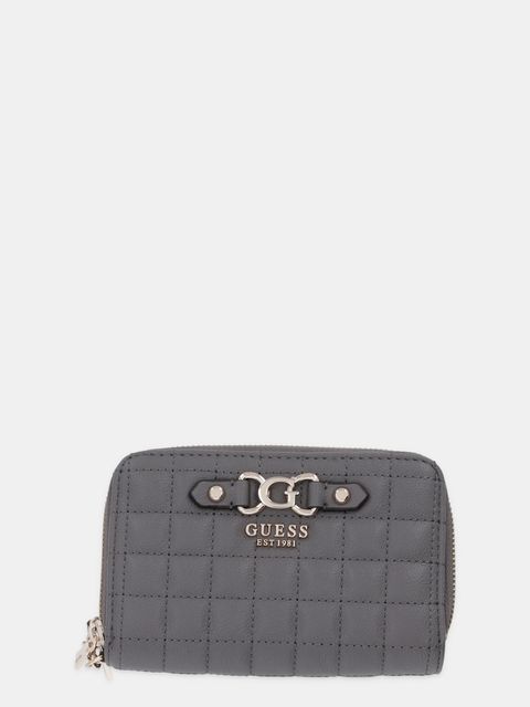 Guess portfel NADIRA damski kolor szary SWQG84 24164 - zdjęcie produktu nr 1