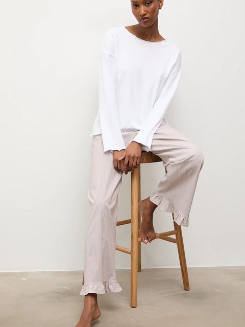 Answear.LAB piżama damska kolor beżowy - zdjęcie produktu nr 1