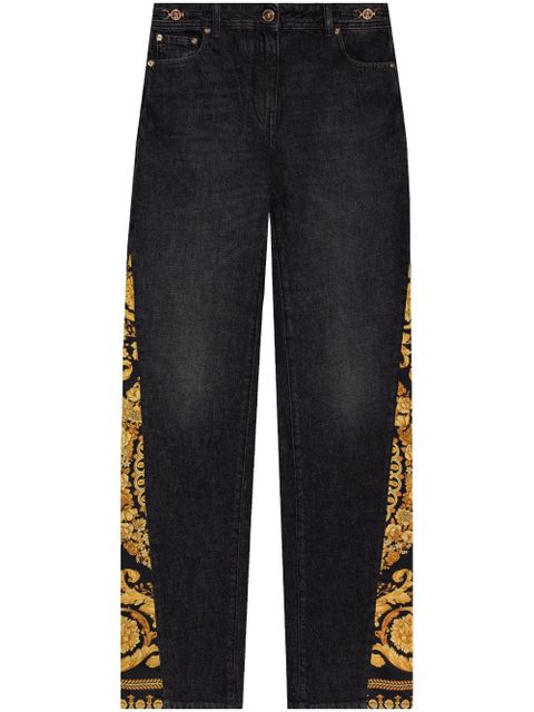 Versace Barocco boyfriend jeans - Black - zdjęcie produktu nr 1