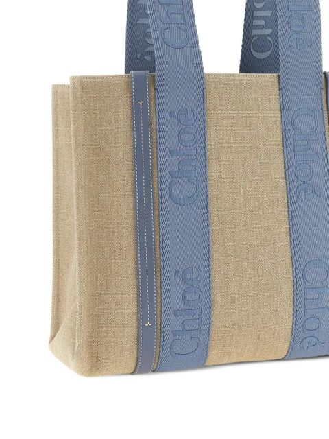 Chloé small Woody tote bag - Neutrals