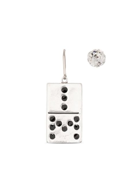 ISABEL MARANT domino embellished earrings - Silver - zdjęcie produktu nr 1