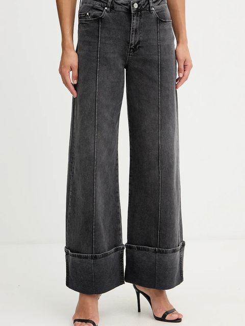 Karl Lagerfeld jeansy damskie kolor szary B1W10046 - zdjęcie produktu nr 1