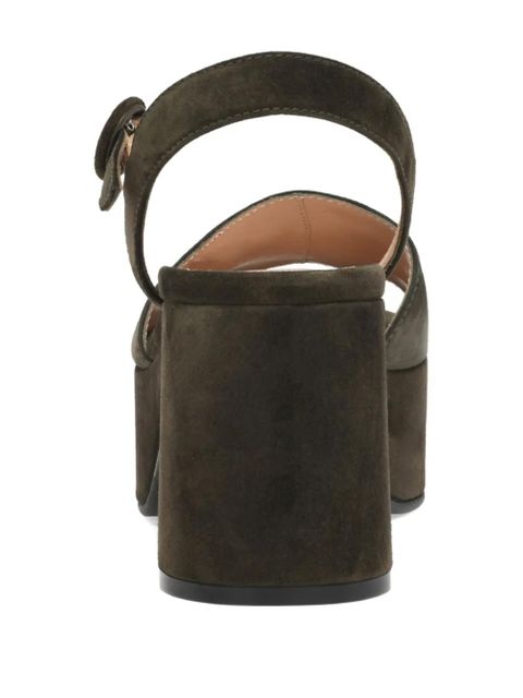 Gianvito Rossi 35mm leather sandals - Green