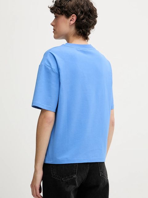 HUGO t-shirt lounge kolor fioletowy 50490593