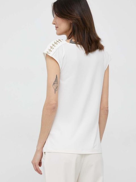 Lauren Ralph Lauren bluzka kolor biały - zdjęcie produktu nr 2