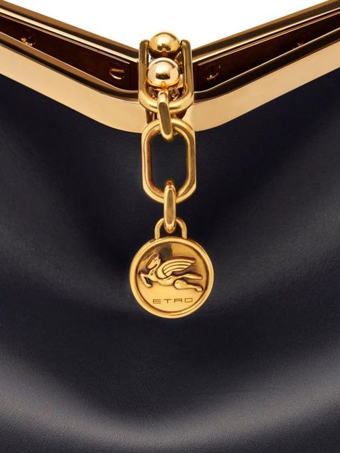 ETRO medium Vela leather shoulder bag - Blue