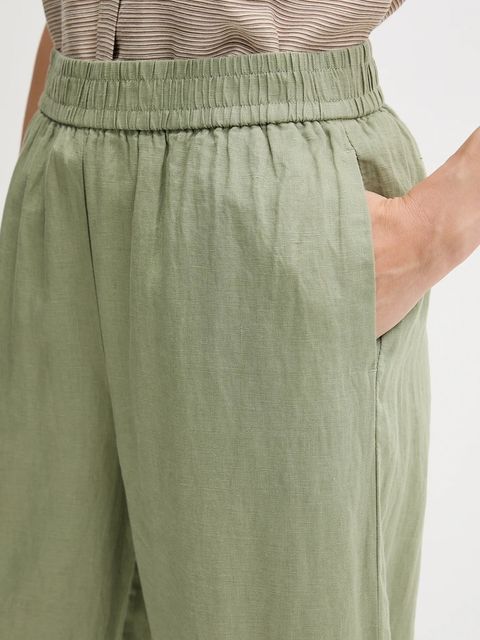 United Colors of Benetton spodnie lniane