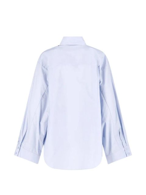 The Frankie Shop Tila wide-sleeve shirt - Blue - zdjęcie produktu nr 2