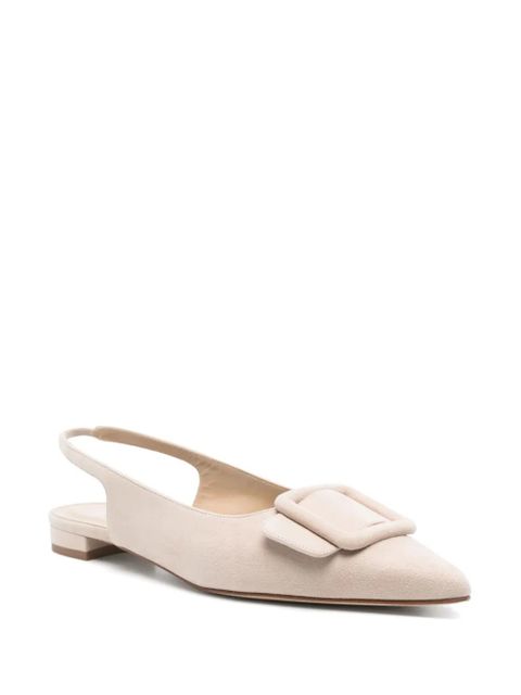 Manolo Blahnik Maylura flat pumps - Neutrals