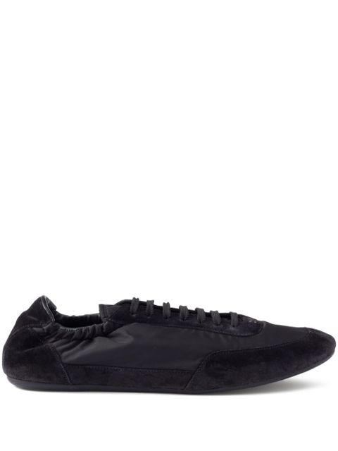 Prada Collapse Re-Nylon suede sneakers - Black - zdjęcie produktu nr 1