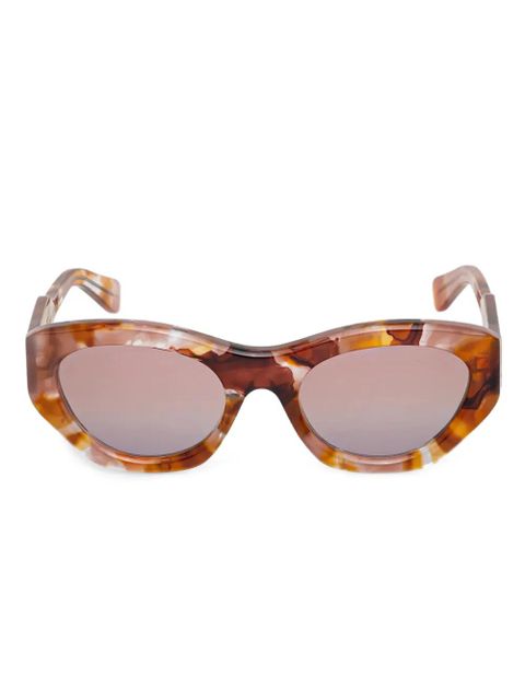 Chloé Eyewear cat-eye sunglasses - Brown - zdjęcie produktu nr 1