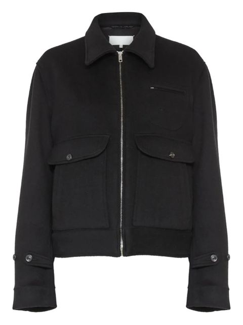 Maison Margiela flap-pocket cashmere wool jacket - Black - zdjęcie produktu nr 1