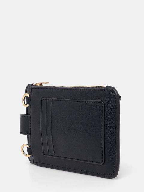 Tommy Hilfiger portfel damski kolor granatowy AW0AW17751