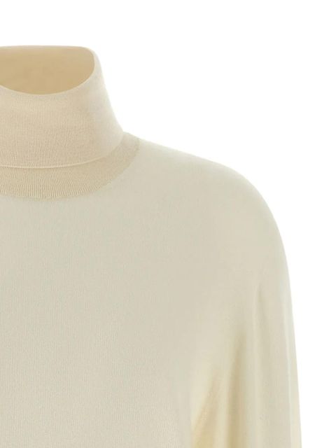 The Row Lizzy turtleneck sweater - Neutrals