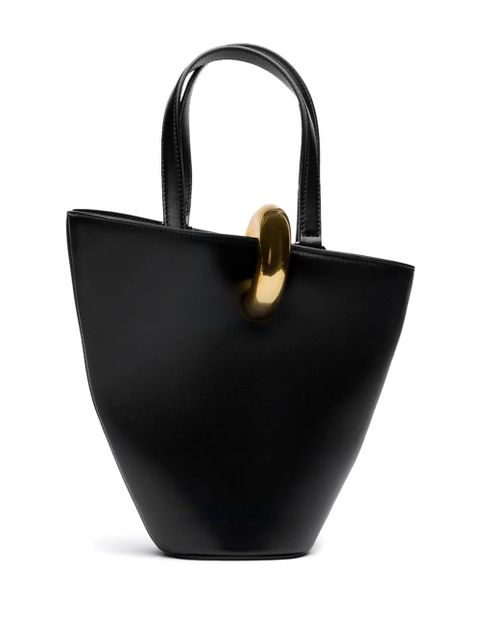 Jacquemus Le Petit Bambola leather tote bag - Black - zdjęcie produktu nr 2