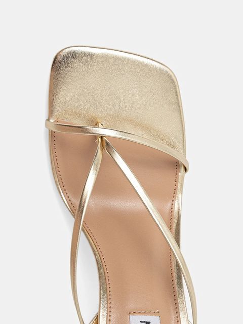 Steve Madden sandały Annie kolor złoty 11002343